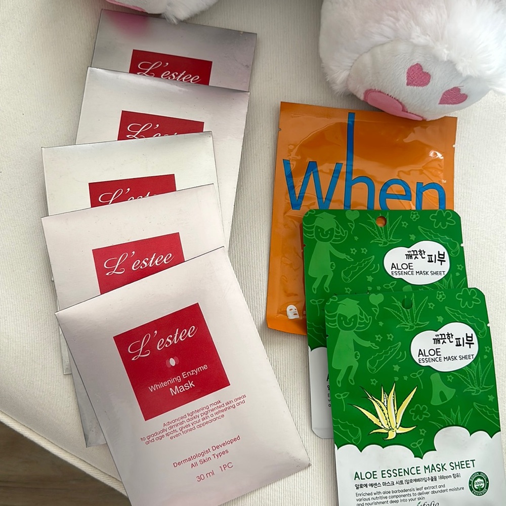 8 PCS UNOPENED BUNDLE FACIAL MASK